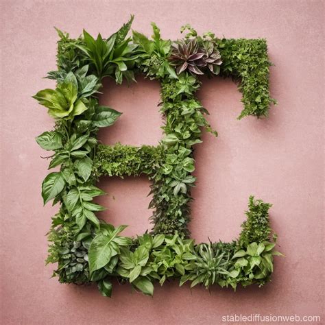 infinity symbol plant arrangement stable diffusion