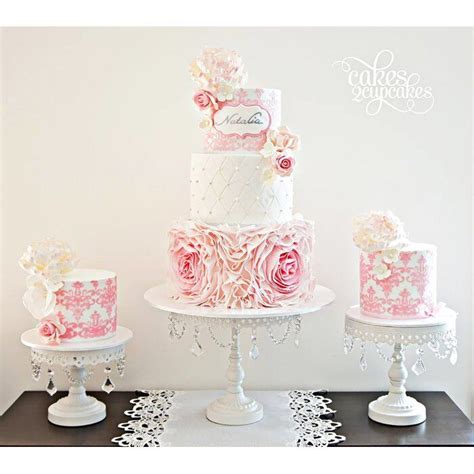 Stainless Steel Cake Stand | Cake stand set, Cake, Wedding cakes