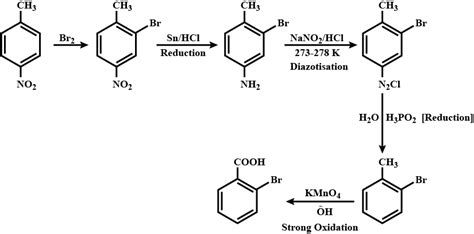 How Will You Convert 4 Nitrotoluene To 2 Bromobenzoic Acid