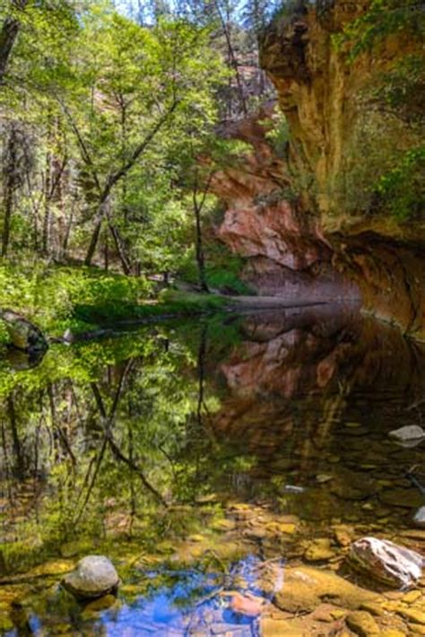 Sedona Reflections on the West Fork Trail