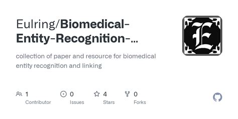 Github Eulring Biomedical Entity Recognition Papers Collection Of