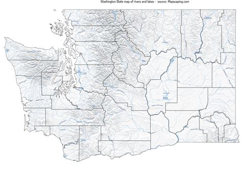 Rivers And Lakes Of Washington State - February 3, 2026