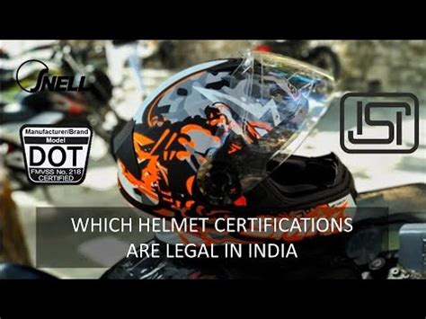 WHAT IS ISI DOT ECE SHARP SNELL WHICH HELMETS ARE LEGAL IN INDIA