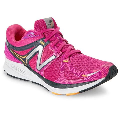 New Balance Pink Running Course Sneakers 230 Ils Liked On Polyvore Featuring Shoes Sneakers