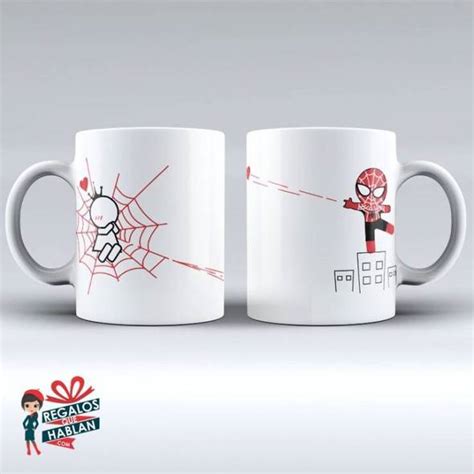 Mug Parejas 20 Hombre Arana Regalos Que Hablan