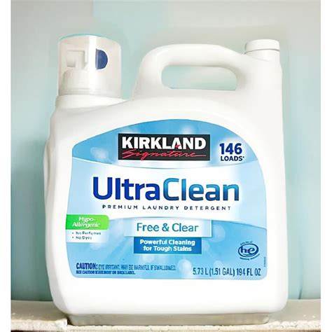 Kirkland Signature Ultra Clean Premium Laundry Detergent 573l