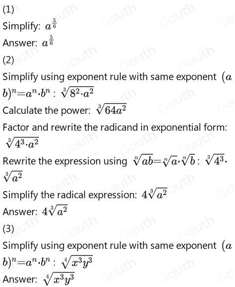 Solved Ubahlah Bentuk Berikut Dalam Bentuk Pangkat Pecahan A Sqrt 6