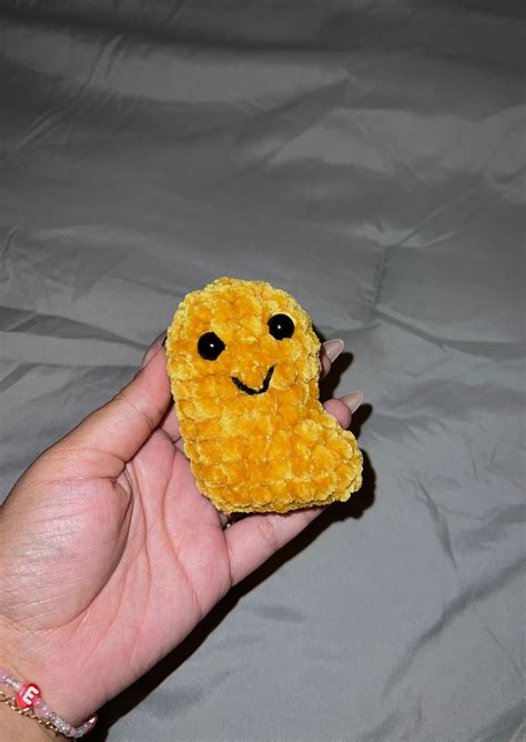 Chicken Nugget Amigurumi Plushie - Etsy