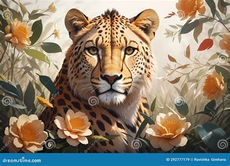 Wildlife Reverie Ai Crafted Portraits Embodying Nature S Beauty And