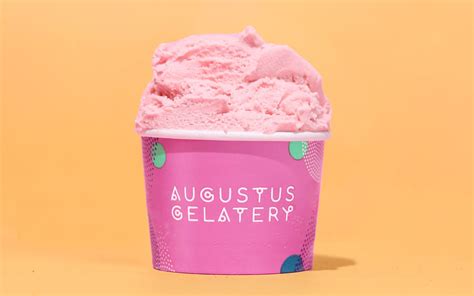 Bubble Gum Gelato Augustus Gelatery