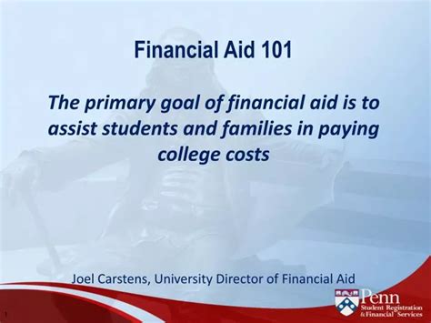 Ppt Financial Aid 101 Powerpoint Presentation Free Download Id 2511744