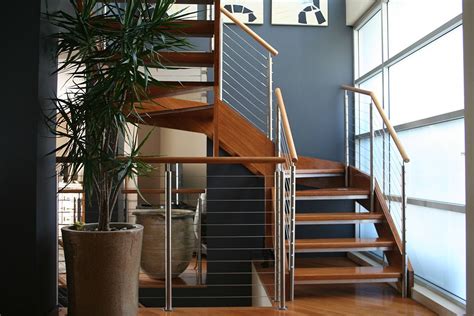 Custom Staircases Timber • Steel Spine Stairs • Sydney Interior