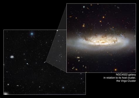 Esa Ngc Within Its Home Cluster