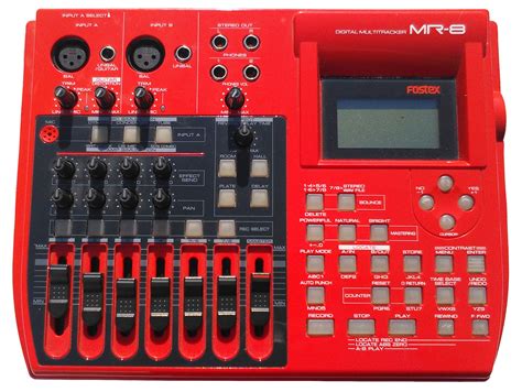 Fostex Mr 8 Digital 8 Track Recorder Reverb