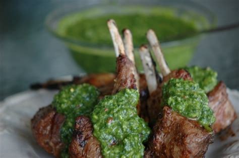 Grilled Lamb Chops With Chimichurri Sauce Grilled Lamb Chops Grilled