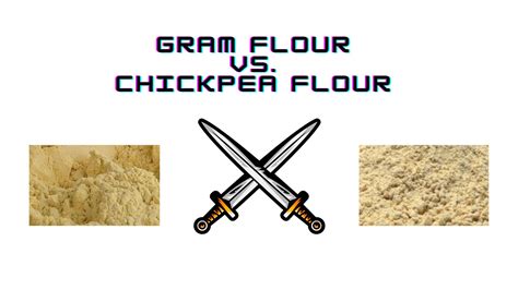 Difference Between Gram Flour And Chickpea Flour