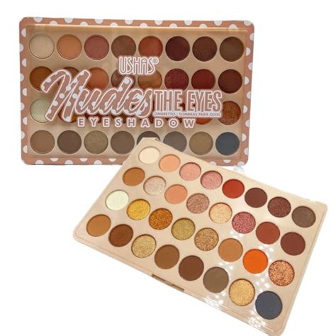 Paleta De Sombras Nudes The Eyes Colores Ushas Gisele Stephanie