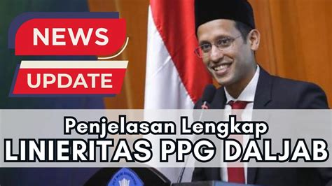 PPG DALJAB 2023 PENJELASAN LENGKAP LINIERITAS PRODI PPG DALAM JABATAN