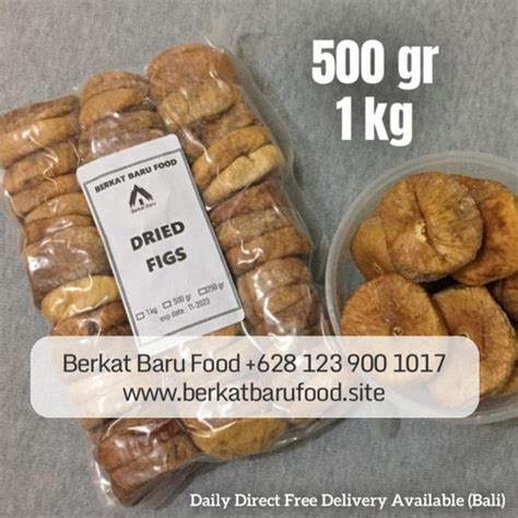 Jual Dried Figs Kg Gr Gr Dry Lerida Fig Buah Fig Tin Ara