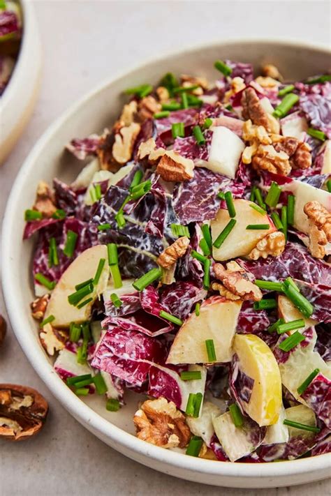 Radicchio Salat Fruchtig Lecker Eatbetter Gesunde Einfache