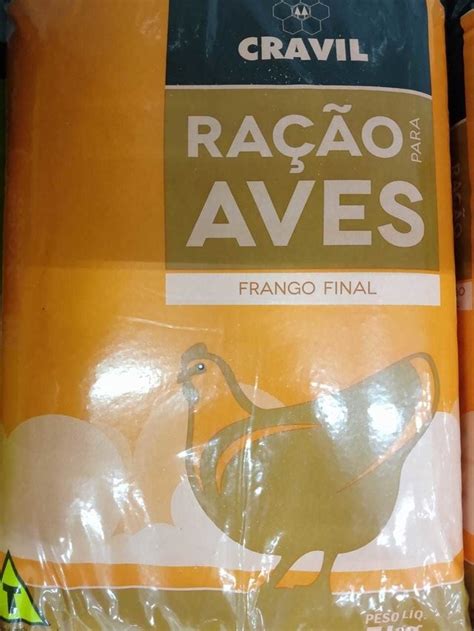 Ração frango crescimento engorda pacote de 5 kg