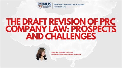 draft revision  prc company law prospects  challenges