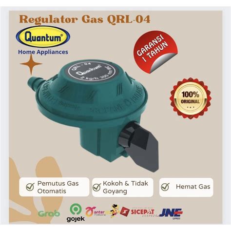 Jual Quantum Regulator Gas QRL 04 Non Meter Regulator Tekanan Rendah