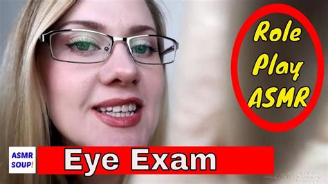 🕶most Satisfying Eye Exam Asmr Role Play 👀 For Relaxation And Sleep So