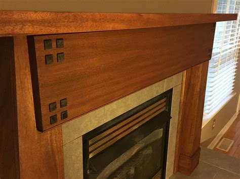 Craftsman Style Fireplace Mantel By Jcd