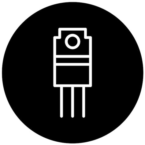 Premium Vector Vector Design Transistor Icon Style