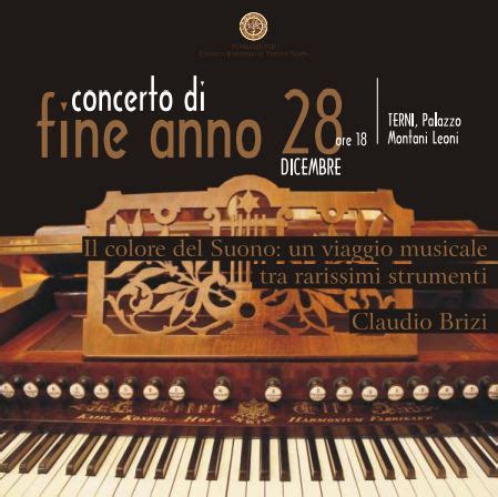 Terni Concerto Di Fine Anno Della Fondazione Carit Viaggio Musicale