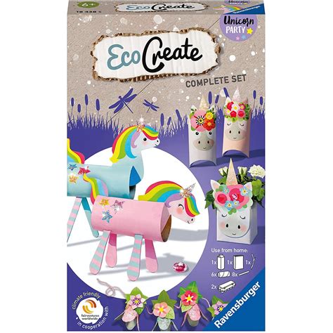 Ravensburger EcoCreate kreatív készlet Unikornis party eMAG hu