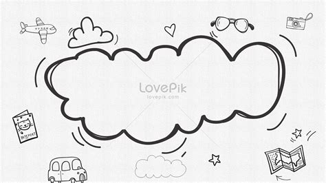 Cartoon hand drawn wind creative image_picture free download 500632846 ...