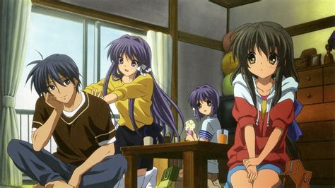 Wallpaper Anime Girls Clannad Ibuki Fuko Fujibayashi Kyou