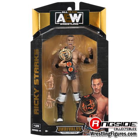 Ricky Starks Aew Unrivaled Toy Wrestling Action Figure By Jazwares