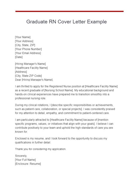 19 Rn Registered Nurse Cover Letter Examples How To Write Tips Examples