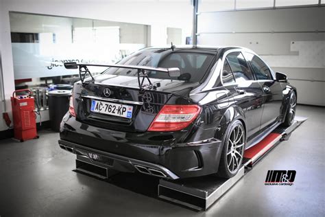 Mercedes C Class W Tuning Pd Black Edition Wide Body Aerodynamic