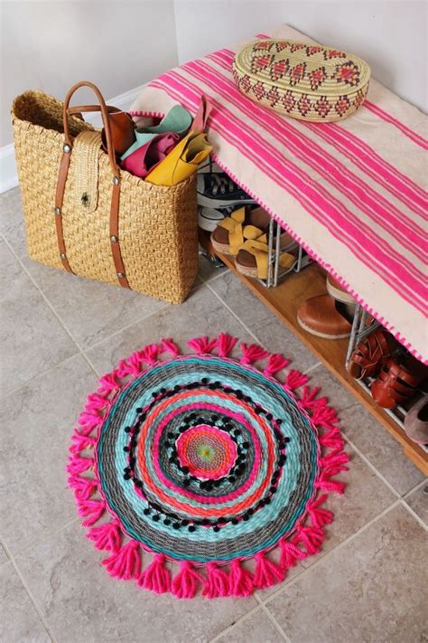 Projets Cr Atifs Pour Fabriquer Un Tapis Merveilleux Tapis Diy