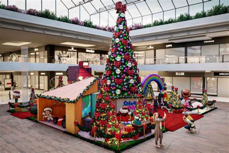 A Chegada Do Papai Noel Mau Plaza Aposta Em Decora O De Natal