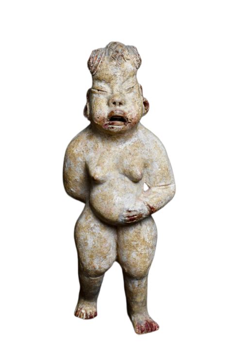 A Standing Olmec Baby-Face Figure - Galeria Contici