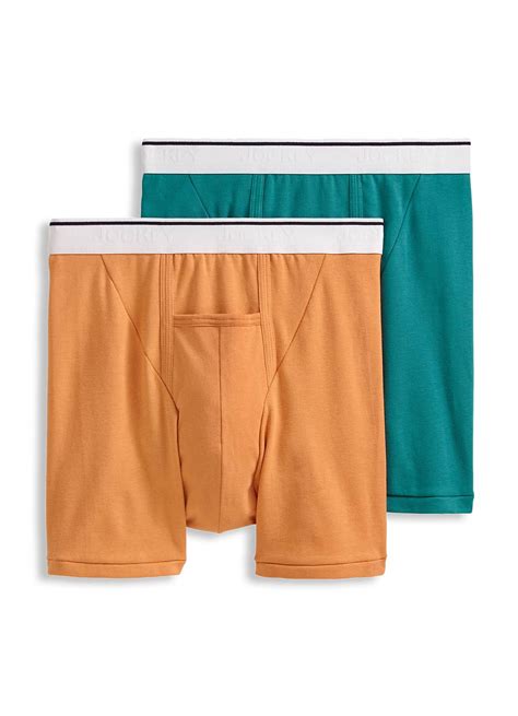 Jockey Mens Big Man Pouch 5 Boxer Brief 2 Pack