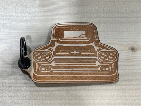 1958 Chevy Truck Front Keychain — Bahr Design