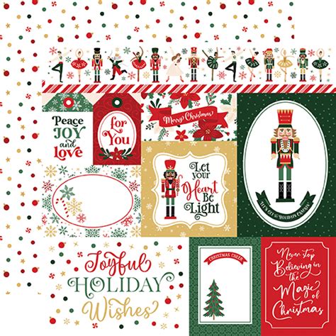 Collections Echo Park Paper Co Nutcracker Christmas