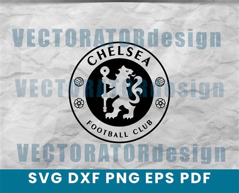 Chelsea FC SVG - Etsy