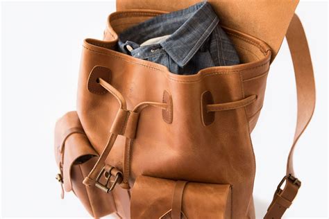 Scout All-Leather Backpack » Gadget Flow