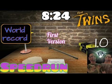 The Twins Dvloper V Former World Record Speedrun