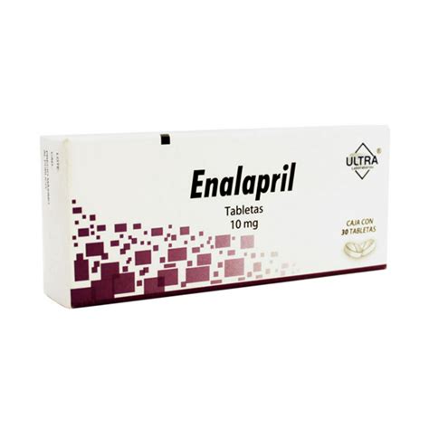 Enalapril 10 Mg 30 Tabletas Walmart