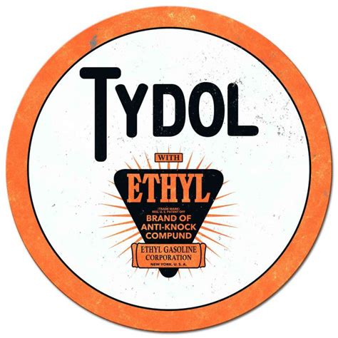 Tydol Ethyl Gasoline Sign Garage Art™