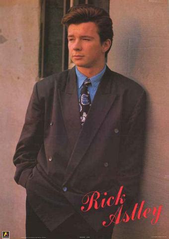 Rick Astley 1987 Portrait Poster 25x35 – BananaRoad