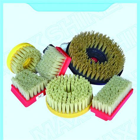 Granite Marble Travertine Diamond Abrasive Brush For Leather Antique